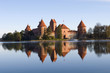 Island castle in Trakai,one of the most popular touristic destin Island castle in Trakai,one of the most popular touristic destin