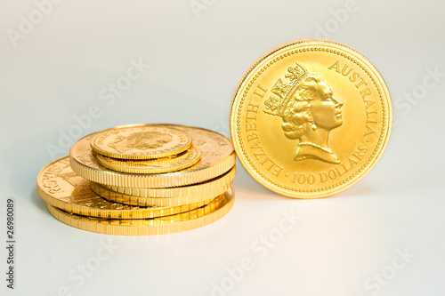 Photo: Stack of gold coins Stack of gold coins