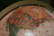 North America on Globe North America on Globe