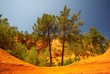 paysage d'ocre