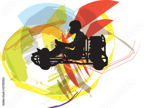 Vector: kart race kart race