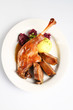 Foto: gänsebraten,knödel,rotkraut/roast goose gänsebraten,knödel,rotkraut/roast goose