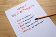 Unfall, Fragen, W-Fragen Unfall, Fragen, W-Fragen