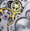 Clockwork close-up