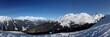 Alps winter panorama