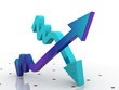 Illustration: Business Graph Business Graph