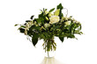 Blumenstrauß mit weißen Blüten