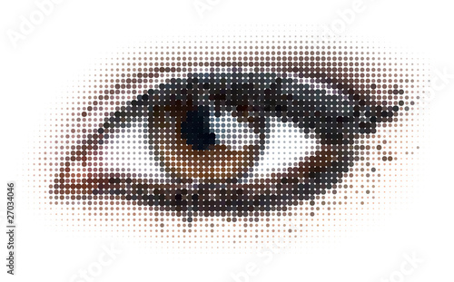 Vektor: dots eye dots eye