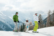 Happy ski team