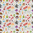 Xmas seamless pattern