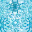 Seamless snowflakes pattern, vector Seamless snowflakes pattern, vector