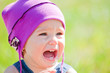 Baby girl outdoor