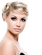 Beautiful glamour woman with fashion make-up