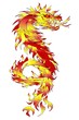Feuerdrachen Feuerspucker