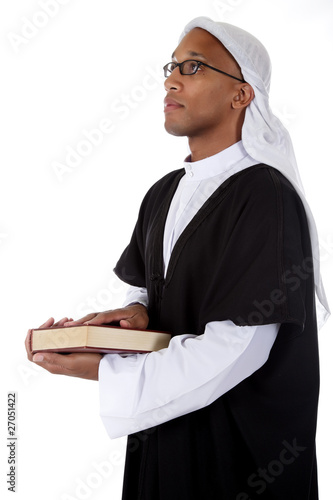 Photo: Young attractive African American man, sheikh Young attractive African American man, sheikh