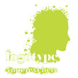 Logo grunge woman