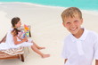 Kids on the beach