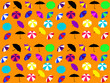 background with umbrellas - vector background with umbrellas - vector