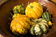 Decorative pumkins vegetable