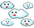 Happy clouds
