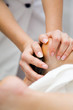 Hot stone massage