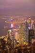 Hong Kong view from Victoria Peak