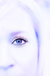half face portrait