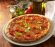 Pizza con pomodorini