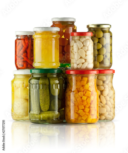 Foto: Preserved vegetables Preserved vegetables