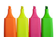 Colorful markers.