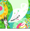 Vektor: Cartoon & Greeting card - Easter Cartoon & Greeting card - Easter