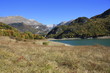 Otoño en el embalse de Bubal, Pirineos Otoño en el embalse de Bubal, Pirineos