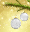 christmas background with ball decorations christmas background with ball decorations