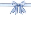 blaue schleife