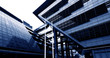 high technology office entrance