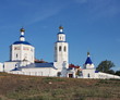 temple on a background sky, Russia