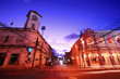 Old building in Phuket town twilight
