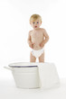 Child before bath.