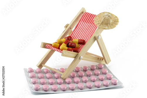 Foto: sonnenliege mit tabletten sonnenliege mit tabletten