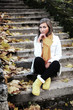 autumn stairs