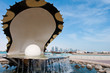 The pearl landmark on the Doha corniche The pearl landmark on the Doha corniche