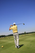 GOLF - Golfspieler beim Abschlag