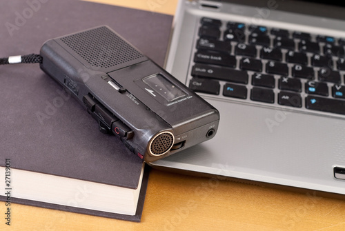 Photo: Recording Audio Notes in School Recording Audio Notes in School