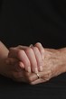 Senior Couple Holding Hands