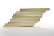 Shifted cards stack