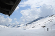 Paesaggio innevato a Passo San Bernardino