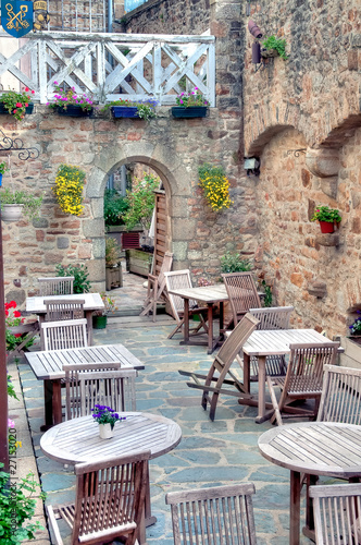 Photo: Terrasse du Mont Saint Michel Terrasse du Mont Saint Michel