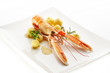 Norway lobster with young potato