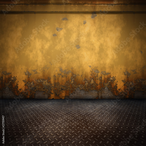 Illustration: steel floor steel floor