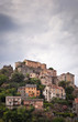 View of Corte, Corsica, France